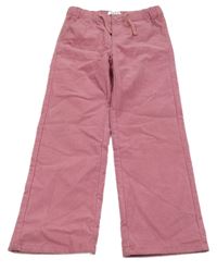 Růžové manšestráky Lily & Dan