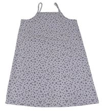 Svetlofialové šaty s kvietkami zn. H&M