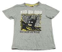 Sivé tričko s Batmanem
