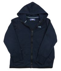 Tmavomodrá prepínaci športová mikina s kapucňou Jack&Jones