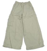 Béžové culottes nohavice s vreckom Page one young