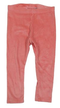 Korálové zamatové legíny Lupilu