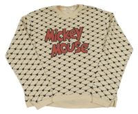Béžová mikina s Mickeym H&M