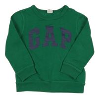 Zelená mikina s logom GAP