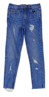 Modré skinny rifle s prošoupáním George
