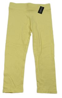 Nové - žlté capri legíny St. Bernard
