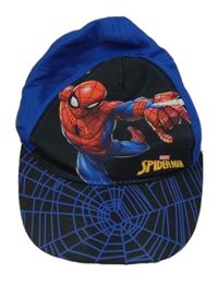 Safírovo-černá kšiltovka se Spider-manem MARVEL