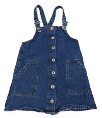 Modré riflové propínací šaty Denim Co.