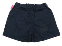 Nové - tmavomodré plátenné outdoorové kraťasy REGATTA