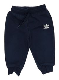 Tmavomodré tepláky Adidas