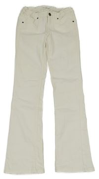 Bílé flare rifle H&M