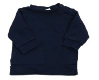 Tmavomodrá mikina H&M