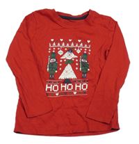 Červené triko s vojáčky Lupilu