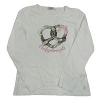 Biele tričko s preclíkem S. Oliver