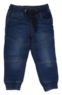 Modré teplákové cuff rifle Lupilu