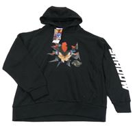 Nové - Černá mikina se Shadowem a kapucí - Sonic