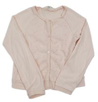 Svetloružové prepínaci tričko s madeirou H&M