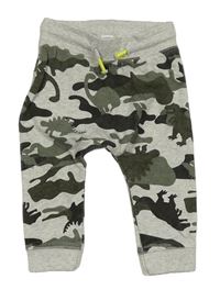 Šedo-khaki army tepláky Dopodopo