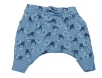 Modré tepláky s lvíčky Next