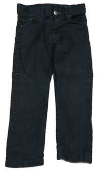 Antracitové skinny manšestráky H&M