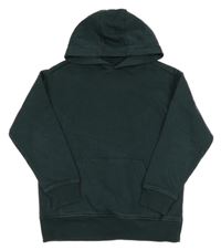 Tmavozelená mikina s kapucňou F&F