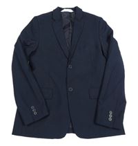 Tmavomodré slávnostné sako H&M