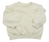 Smotanová mikina s volánikom LC Waikiki