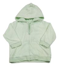 Mintová zamatová prepínaci mikina s kapucňou George