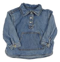 Svetlomodrá rifľová bunda Zara