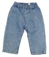 Světlemodré teplákové rifle H&M