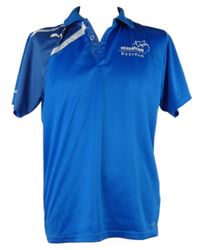 Pánske športové funkčné polo tričko s nápismi Puma