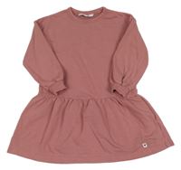 Růžové teplákové šaty H&M
