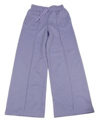 Lila široké tepláky H&M