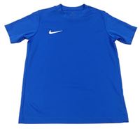 Modré športové funkční tričko Nike