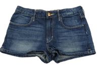 Tmavomodré riflové kraťasy Denim Co.