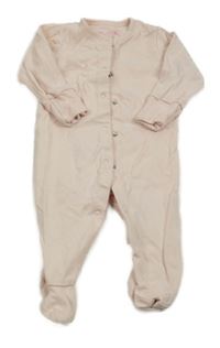 Svetloružový overal