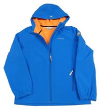 Modrá softshellová bunda s kapucín Icepeak