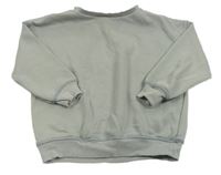 Sivá oversize mikina Zara