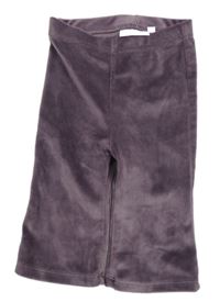 Fialové sametové kalhoty Tahari