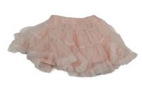 Růžová tylová sukně Next