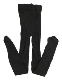 Tmavošedé punčocháče 