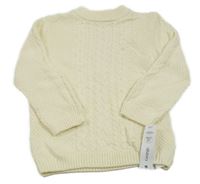 Nové - Smetanový vzorovaný svetr George