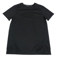 Čierne športové tričko H&M