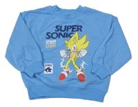 Svetlomodrá mikina so SonicemX H&M