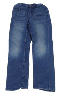 Modré slim fit rifle lupilu