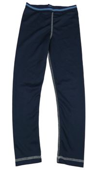 Tmavomodré funkční spodní kalhoty crivit