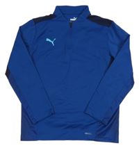 Zafírová thermo mikina s logom PUMA