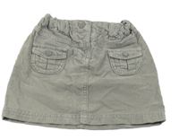 Sivá menšestrová sukňa jbc