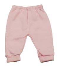 Svetloružové teplákové tepláky