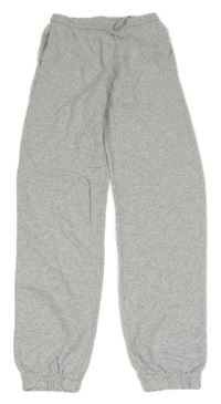 Světlešedé melírované tepláky H&M